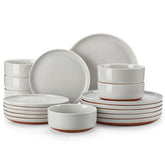 MALACASA Tara plato de cena de 10,25 pulgadas, ideal para servicio diario
