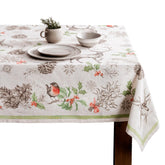 Mantel Maison d'Hermine, rectangular 54x72, ideal para cenas formales.