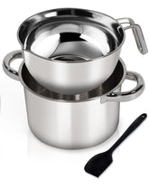 Marsheepy olla doble 1250 ml para derretir chocolate con control.