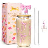 Vaso Mason Life Coqueta Rosa 18oz para bebidas frías y elegantes