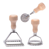 MASTER FENG cortador ravioli redondo para bolsillos de relleno precisos