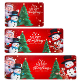 MATBAR alfombras navideñas para cocina, conjunto de tres, cálidas y festivas.