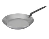 Sartén Matfer Bourgeat de carbono 8 1/2 pulgadas, superficie para salteados uniforme.