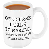 Taza Maustic con impresión doble de consejos expertos para cualquier oficina