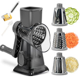 Maxceysen cortador manual 3 en 1 para verduras, práctico para cortar patatas, zanahorias y pepinos.