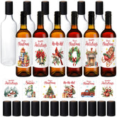 Botellas Maxcheck de plástico transparentes para vino casero de 750 ml