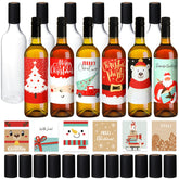 Botellas de vino Maxcheck transparentes 750 ml, ideales para bebidas caseras y regalos