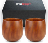 Copa mbbest de whisky en madera, conserva sabores intensos en cada sorbo.