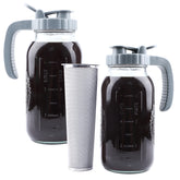 Jarra MBSRITY Cold Brew con infusor para café frío sin posos.