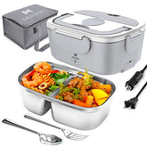 MDHAND caja-almuerzo eléctrica interior desmontable facilita la limpieza rápida