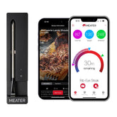 MEATER SE, termómetro de carne inalámbrico para cocción precisa sin cables.