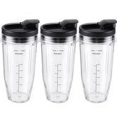 MEET JUICE Ninja 24oz: tazas de repuesto para batidos y licuados.