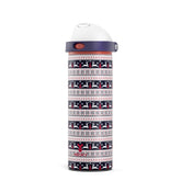 Meoky botellas 24oz con tapa 2-en-1 para beber cómodo en cualquier lugar.
