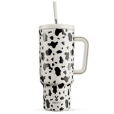 Meoky Tumbler 40oz con manija ergonómica para un agarre cómodo durante el día