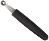 Mercer Culinary bolita para melón 3-8 pulgadas en negro para porciones uniformes y presentaciones atractivas.