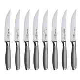 Cuchillo de bistec Messermeister Avanta de 5 pulgadas filo fino para cortes precisos.