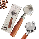 Metacrafts portafiltro 54mm con compatibilidad Breville para espresso estable y preciso.