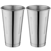METAL MAGERY tazas malt en acero inoxidable 30 onzas, conjunto de 2 para batidos.