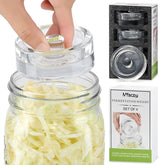 Pesa Mfacoy para fermentación en boca ancha mantiene los vegetales sumergidos.