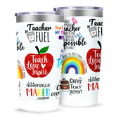 Taza MFGNEH 20oz con tapa hermética, ideal como regalo para profesoras