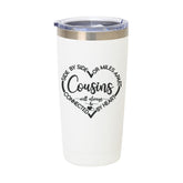 MFGNEH Taza de viaje aislada 20 oz: mantiene bebidas frías o calientes durante viajes