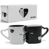 MIAMIO tazas cafe pareja nupcial: regalo elegante para bodas.