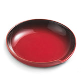 Miamolo reposacucharas estufa rojo para mantener las cucharas al alcance sin goteos.