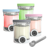 MICEAN recipientes Creami de 16 oz para helados caseros y almacenamiento
