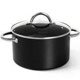 Olla Michelangelo con tapa, ideal para caldos y sopas