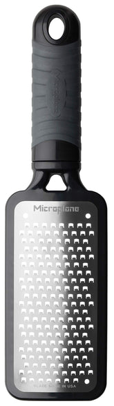Microplane Home Series rallador grueso frente, ideal para zanahoria y quesos duros.