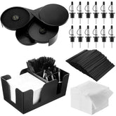Conjunto Mifoci bordes sal 3 niveles para preparación eficiente de bar.