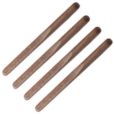 Migaku Home palitos de café, nogal, 6 pulgadas, para mezclar sin rayar.