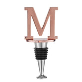 Tapón Miicol para vino con acabado dorado rosado, elegante y duradero.