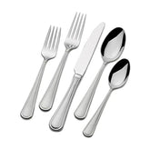 Mikasa Virtuoso Frost: cubiertos 65 piezas listos para cenas elegantes.