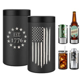 Military Gift Shop enfriador 4 en 1 para latas y botellas, frío duradero