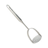 Millvado aplastador de patatas de acero inoxidable, 12,5 pulgadas, ideal para puré suave.
