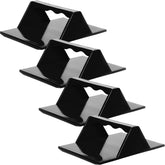 Mindful Design Tamale Masa Esparcidor conjunto 4 negro para esparcir masa de manera uniforme.