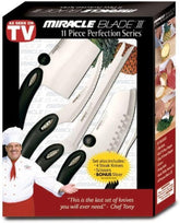 Miracle Blade III: conjunto de 11 cuchillos para versatilidad en la cocina