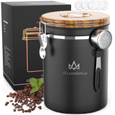 Miscedence lata para café 35oz, ideal para granos frescos en casa.