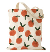 Miss Adola bolsa tote lona estampa, ideal para uso diario.
