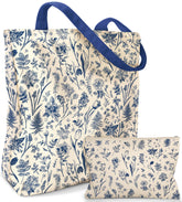 Miss Adola bolso tote lona dos-en-uno, ideal para compras diarias.