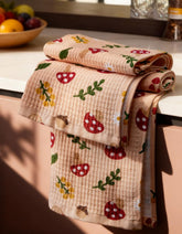 Miss Adola toalla waffle 16x25, absorbente para secar platos con facilidad.