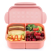 Miss Big Bento Box rosa con cierre hermético para evitar derrames diarios