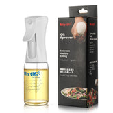 Mistifi atomizador aceite 150ml en botella de cristal para dosificación uniforme.