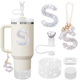 Mity rain monograma diamante para Stanley, identifica fácilmente la taza con estilo.