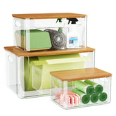 MIXISAV Dispensador de bolsas con tapa, orden y acceso rápido en la cocina.