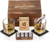 Conjunto Mixology & Craft completo para whisky, listo para regalar y disfrutar en casa.
