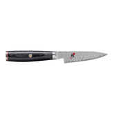 Cuchillo Miyabi Kaizen II para pelar, mango de pakkawood ergonómico para precisión.