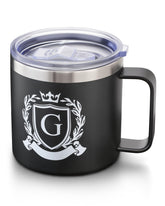 Taza MNZZ personalizada 14 onzas con monograma, regalo único.