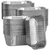 MOACOCK minipan de aluminio de 6x3.5x2 pulgadas para hornear y porciones individuales